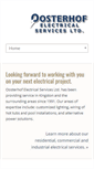 Mobile Screenshot of oosterhofelectric.com
